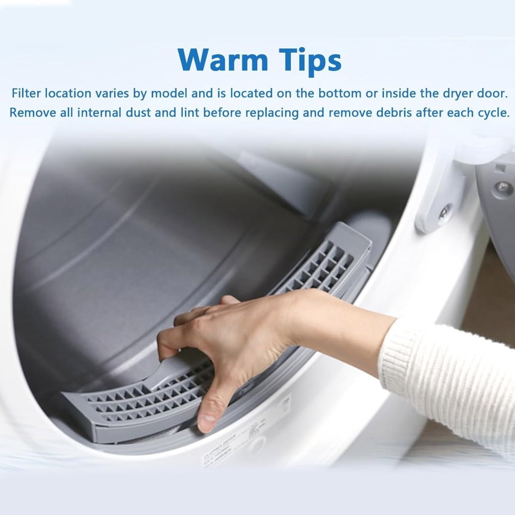 WE16X32537 Dryer Lint Filter Screen Trap Replace WE16X29597 AP7205579 Lint