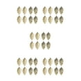 thumbnail image 2 of Redempat 8pcs Festive Christmas Decorations For Tree 8Pcs In 1 Pack ABS Plastic Pine Tree Hanging Pine Cone Decorations Gold 5Set, 2 of 6