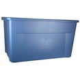 thumbnail image 6 of 6027999 STRAGE TOTE W/WHLS 45GAL Sterilite 19.5 in. H X 21 in. W X 36.625 in. D Stackable Storage Tote w/Wheels (Pack of 4), 6 of 9