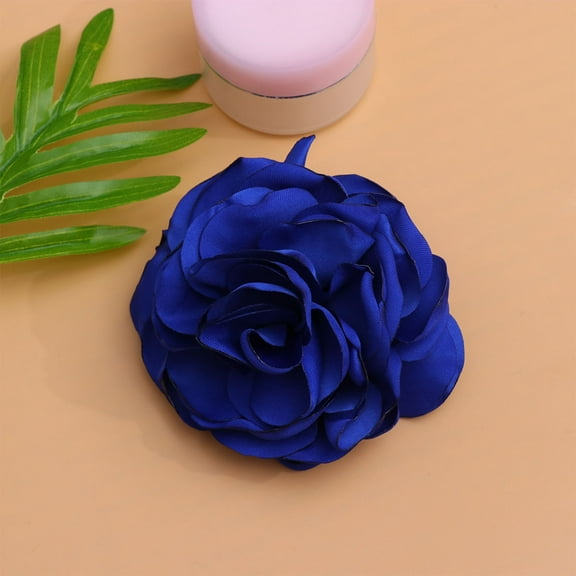 HONMEET Blue Flower Hair Clip for Party Use - Attractive and Elegant Design