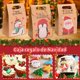 thumbnail image 4 of Bolsas de Regalo Navidad Decoración, 24 PCS Caja de Regalo Navideña Reutilizable, Bolsas de Papel Kraft de Dulces, Caja de Galletas de Decoración para Fiestas Navideña (Estrella), 4 of 4