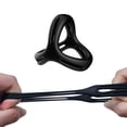 thumbnail image 3 of Xbonp Silicone Vibrating Penis Ring for Men White, 3 of 5