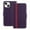 Purple, variant on Allytechgroup Flip Wallet Phone Case for iPhone 13, RFID Blocking PU Leather Built-in Credit Card Slot Stand Shockproof Full Body Protective for iPhone 13, Red
