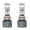 9005/HB3, variant on 2pcs LED LENS Projector Headlight H7 H4 9005/HB3 9006/HB4 H8 H9 H11 Canbus LED Car Headlamp 12V 6000K LHD Auto Bulb, Without Battery