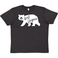 thumbnail image 3 of Inktastic West Virginia White Bear Silhouette Youth T-Shirt, 3 of 5