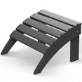 thumbnail image 1 of Reposapiés para exterior GREENVINES Adirondack, otomana de HDPE gris, 1 of 6
