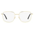thumbnail image 3 of Versace Demo Square Ladies Eyeglasses 0VE1281 1002 54, Full Rim, Gold, 3 of 4