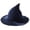 Navy #055, variant on Halloween Witch Hat for Women Wide Foldable Knit Halloween Party Knitted Wool Hats for Cosplay Witch Costume