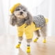 thumbnail image 4 of Calcetines antideslizantes con estampado para mascotas, zapatos bonitos para perros, gatos y cachorros, patas para productos protectores de razas pequeñas, Spitz, York, Chihuahua, 4 unidades, 4 of 4