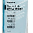 thumbnail image 5 of McKesson Unisex Slipper Socks Adult Size 5 to 7 Blue - 1 Pair, 5 of 8