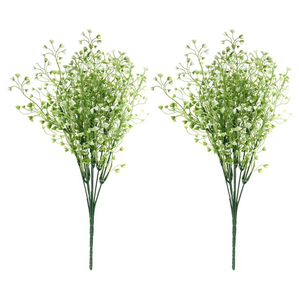 ALIMARO Artificial Shrubs Bushes Outdoor UV Resistant Flowers Bouquets