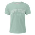 thumbnail image 4 of Camiseta de manga corta con cuello redondo y estampado de arbolitos para hombre, ideal para la playa en verano - Poliéster, informal/viajes/uso diario - Ligera, cómoda y transpirable, 4 of 4