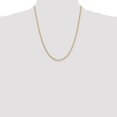 thumbnail image 2 of Diamond2Deal 14K Yellow Gold 1.9 mm Box Chain Necklace for Women 22", 2 of 7