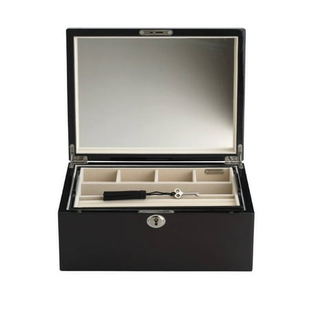 - Reed & Barton Natural Instinct Modern Lines Jewelry Box in Walnut