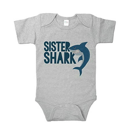 

7 ate 9 Apparel Girl s Sister Shark Grey Onepiece