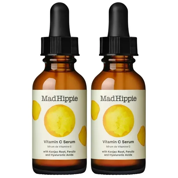 Mad Hippie Sérum à la Vitamine C et à l'Acide Hyaluronique 1 oz x 2 Pa