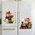 thumbnail image 4 of Christmas Window Clings Festive Christmas Glass Decals, 1 Sheet 16x24 Inch Mouse Train Painted Christmas Theme Removable Stickers Christmas Decorations, 4 of 5