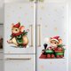 thumbnail image 4 of Painting Christmas Elementsbearded Children Bedroom Background Decoration Wall Stickers, 4 of 6