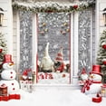 thumbnail image 3 of 2Pcs Christmas Snowman Door Cover Blue Let It Snow Winter Welcome Christmas Porch Banner Xmas Festival Holiday Backdrop Door Hanging Covers for Outdoor Indoor Classroom Home Kitchen Decor, 3 of 6