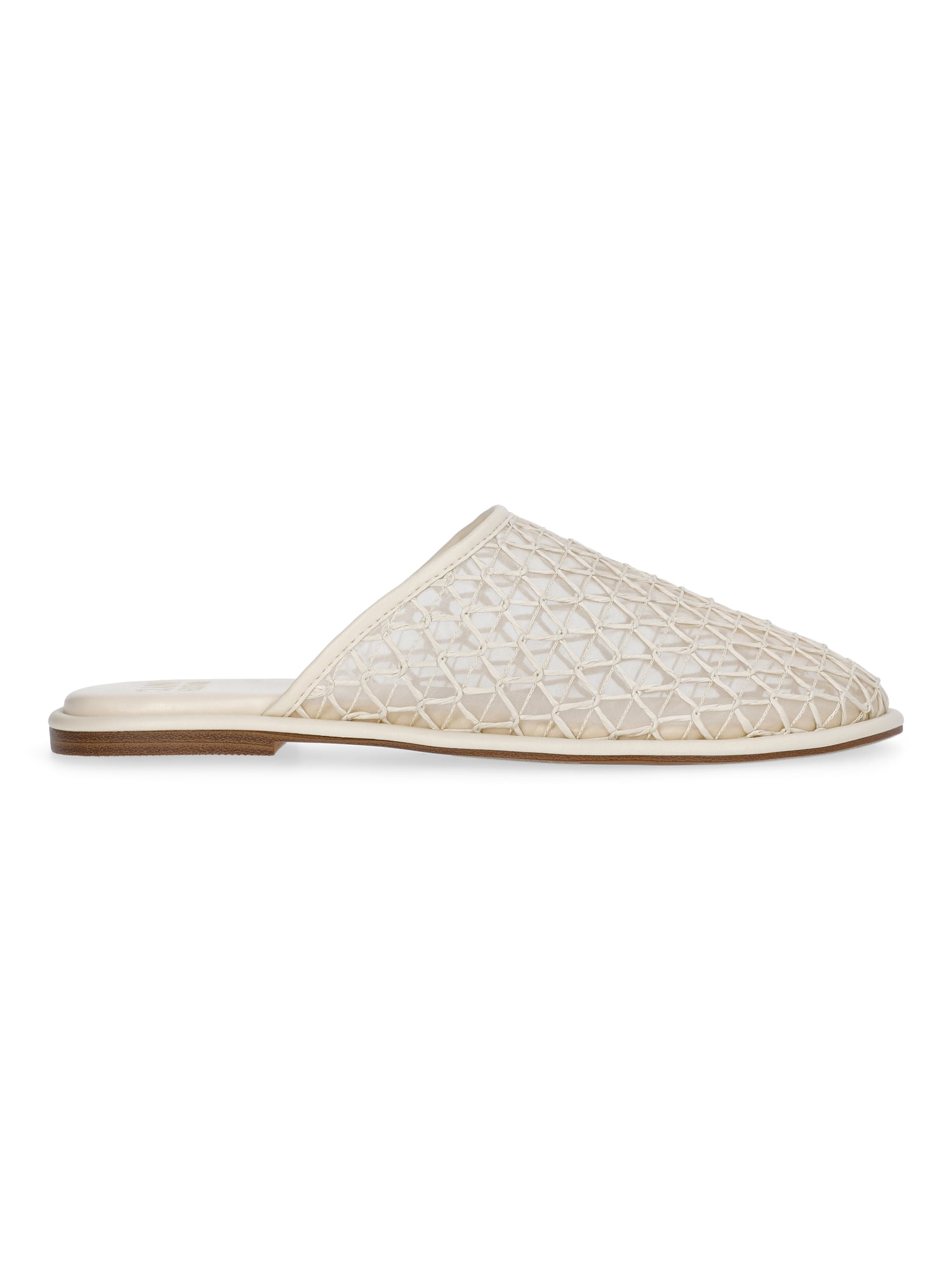Madden NYC Women's Woven Mesh Mule Flats