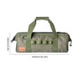 thumbnail image 3 of Bolsa De Almacenamiento De Herramientas Bolsa de almacenamiento de herramientas Bolsa de transporte de usos múltiples para soporte de camping (verde militar), 3 of 4