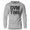 Sport Grey, variant on GYMISH GYM TIME – I’ll Be Back Lightweight Long Sleeve Hooded T-Shirt for Men – Funny Workout Hoodie, Gym Shirt, Fitness Apparel