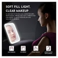thumbnail image 3 of LED Makeup Mirror Touch Screen 3 Light Portable Standing Folding Vanity Mirroir 5X Magnifying Compect Cosmetics Mirror ,Widely Use, 3 of 7
