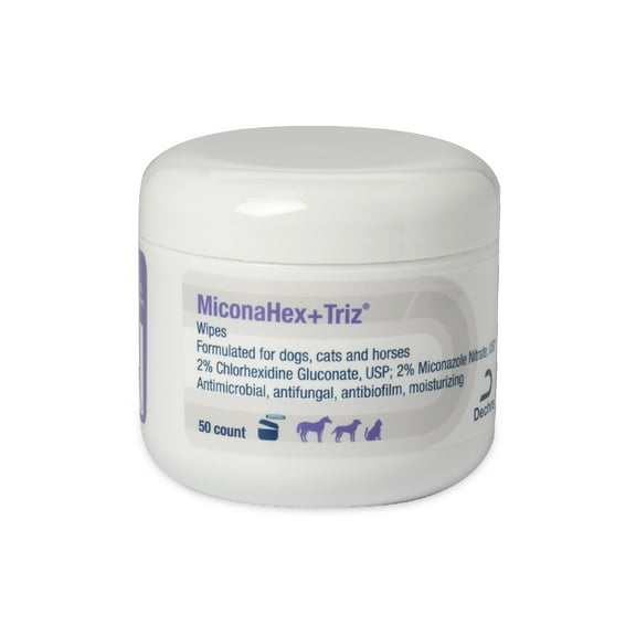 MiconaHex Triz Wipes, 2.25" round, 50 count jar