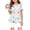 AO15_Purple Pink, variant on IYYVV 2-Piece Girls' Outfit Breathable Ruffle Top and Biker Short Summer Printed Matching Set Loose Lightweight Lounge Sets Dark Purple 150