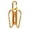 Gold, variant on Aluminum Alloy Cycling Drink Water Bottle Rack Holder Cage Top Peak Bag Rear for Rear Solar Lights Front And Back Tail Light Small Bar Rack for Tire Lights Wheels Light Fold
