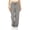 Grey #812, variant on Bovemsi Casual Pants for Women Cargo Lightweight Hiking With Pocket Outdoor Drawstring Wide Leg Baggy Parachute Pant Beach Trousers with Pockets