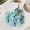 Light Blue, variant on 7-Head Artificial Ice Beauty Rose Bouquet - Real Touch Fake Flowers for Wedding, Home Decor, Centerpieces - Multi-Color Options