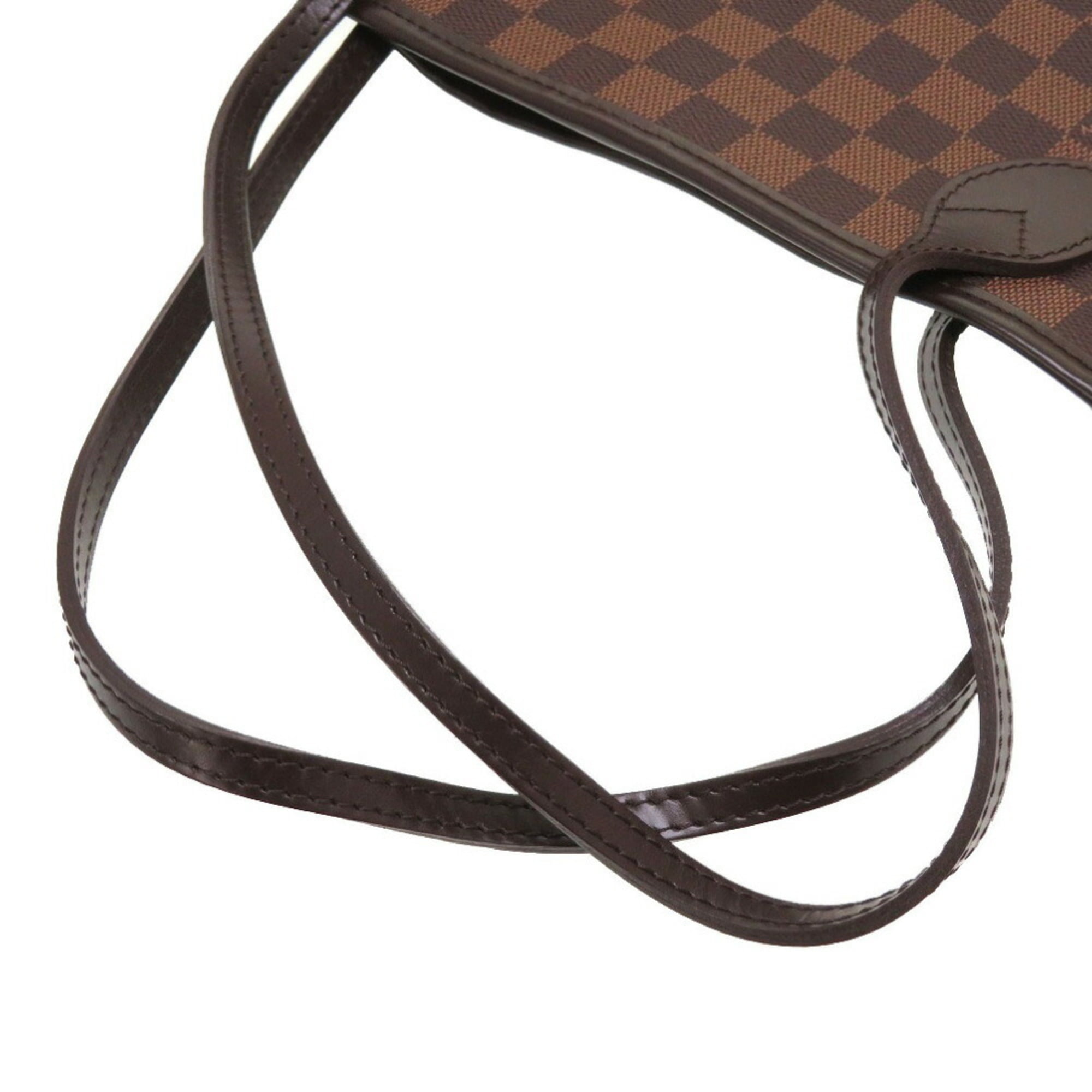 Used LOUIS VUITTON Damier Ebene Neverfull GM Tote Bag N51106 LV Auth Used VG