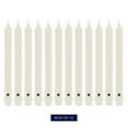 thumbnail image 3 of Colonial Candle Classics Unscented Taper Candle White, Dripless, 10 inch, 8 Hours Burn, Pack of 12, 3 of 6