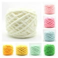 thumbnail image 2 of GROFRY 1 Roll 32M Yarn Soft Wide Usage Polyester Hand Woven DIY Craft Crochet Yarn for Patchwork, 2 of 8