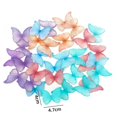 thumbnail image 6 of Sylvtty 40/48Pcs Cake Decoration Wafer Paper Flower Cake Toppers Edible Butterfly Flower Cupcake Decoration Birthday Party Accessories, 6 of 7