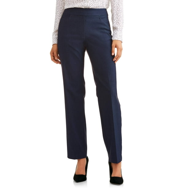 Time and Tru - Time and Tru Women's Millennium Pull-On Pants - Walmart ...