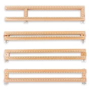 Authentic Knitting Board All-n-One Knitting Loom, 104 pegs, Wood Adjustable Knitting Loom