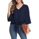 thumbnail image 1 of Txlixc Blusa de color sólido para mujeres Txlixc moda, 1 of 6