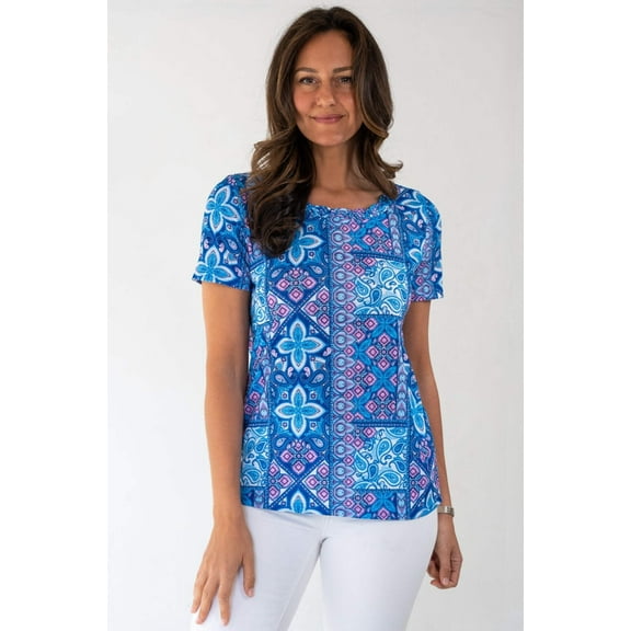 Eleanor Patchwork Tee