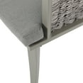 thumbnail image 5 of Caris Outdoor Boho Wicker Club Chair with Cushions, Set of 2, Multi Light Gray, Gray, 5 of 9