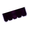 thumbnail image 4 of Phenofice Housse de Piano Moderne Violette en Velours avec Bord à Franges Artistiques, 4 of 8