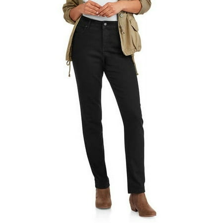 Bandolino Womens Mandie Straight 5-Pocket Jeans, Available in Average Length and Short Length
