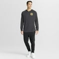 thumbnail image 3 of Men's Fanatics Charcoal Boston Bruins Authentic Pro Rink Raglan Hoodie, 3 of 3