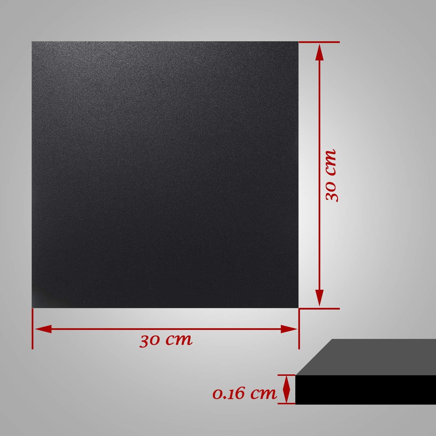 3Pack Moldable ABS Plastic Sheets with High Tensile and Impact