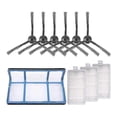 thumbnail image 1 of Replacement For Ilife V3 V3s V5 V5s V5s Pro Robot Vacuum Cleaner,1x Primary Filter+3x Filters+6x Si, 1 of 4
