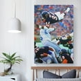 thumbnail image 5 of Rugby Player Walter Payton Poster Painting On Canvas Wall Art Poster Scroll Picture Print Living Room Walls Decor Home Posters 16x24inch(40x60cm), 5 of 6