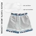 thumbnail image 5 of joogoo Boys Swim Trunks Cute Panda Beach Board Shorts Drawstring Swimsuit S, 5 of 6