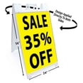 thumbnail image 2 of Sale 35 Percent Off (24" X 36") Standard A-Frame Signicade, Includes Decal Applied To Stand, 2 of 4