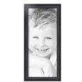 thumbnail image 2 of ArtToFrames 9" x 21" Galleria Noir Picture Frame, 9x21 inch Black MDF Poster Frame (WOM-4083),  Pack, 2 of 8